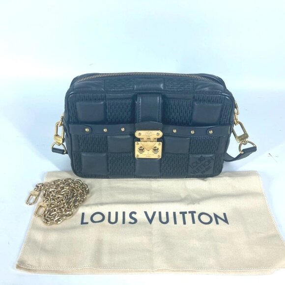 LOUIS VUITTON M59046 Damier Pochette Troca Pochette Clutch 3WAY Bag Shoulder Bag - Picture 13 of 15